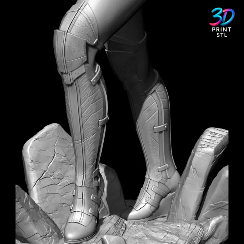 Wonder Woman DC Comics | 3D Print File | STL - Image 9