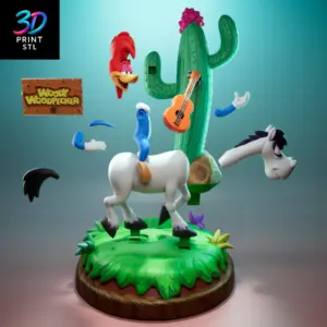 Woody20Woodpecker20STL20203D20Printable20Figure2020Classic20Cartoon202