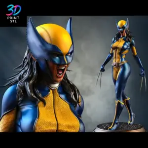 X-23 Figure X-Men | 3D Print Model | STL