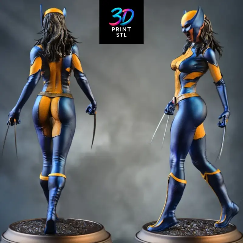 X-23 Figure X-Men | 3D Print Model | STL - Image 3