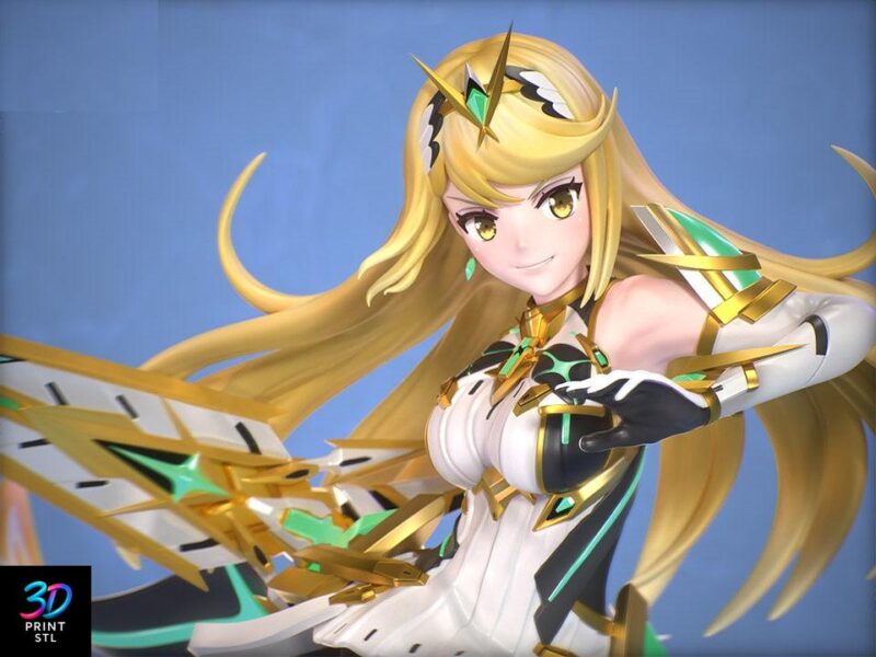 Mythra Xenoblade Chronicles | STL File for 3D Printing