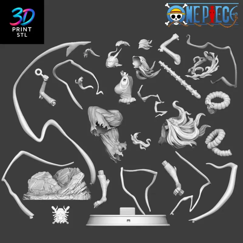 Yamato Beast Mode One Piece | 3D Print Model | STL - Image 4