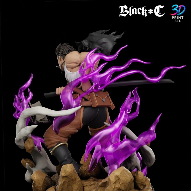 Yami Sukehiro Black Clover | 3D Print File | STL - Image 3