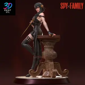 Yor Forger Spy x Family | STL File for 3D Printing