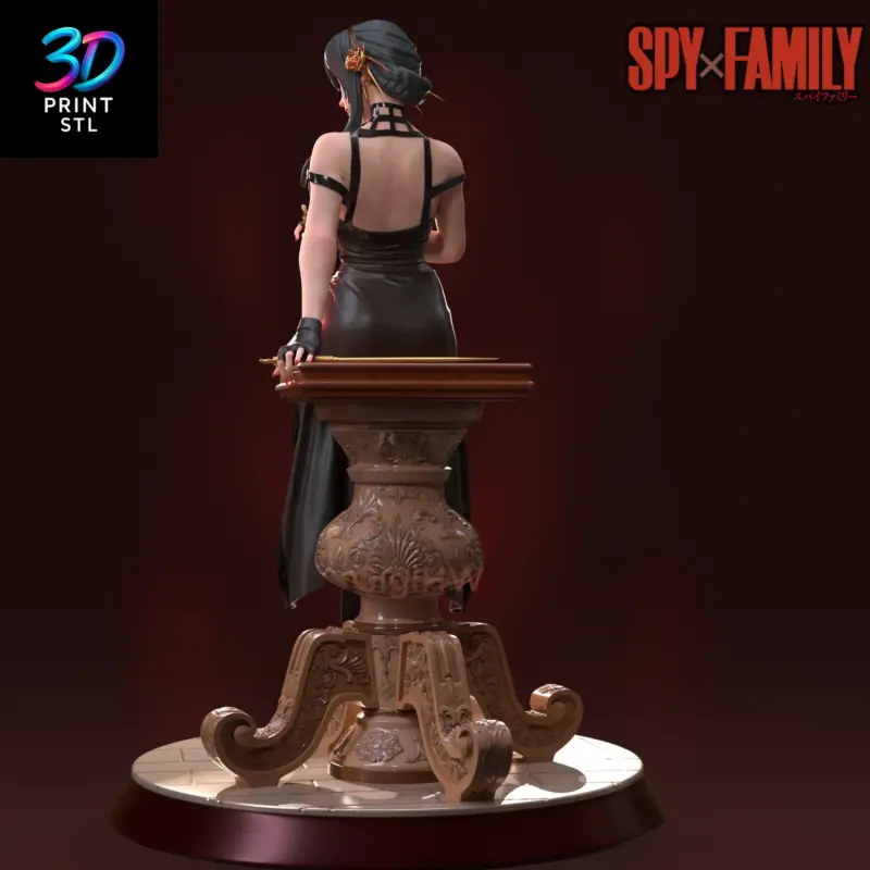Yor Forger Spy x Family | STL File for 3D Printing - Image 3
