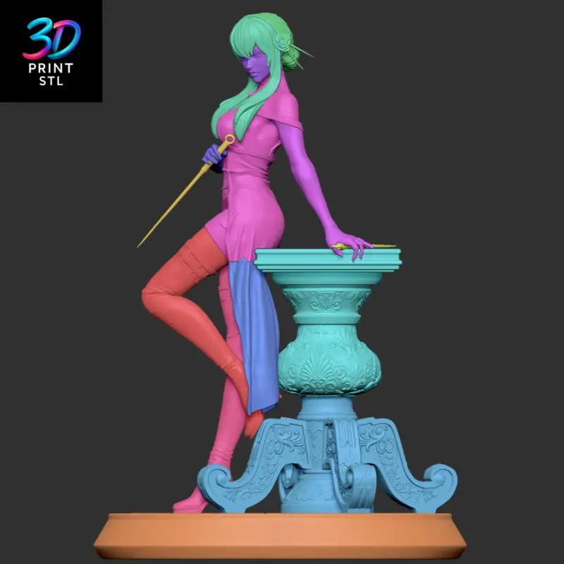 Yor Forger Spy x Family | STL File for 3D Printing - Image 5