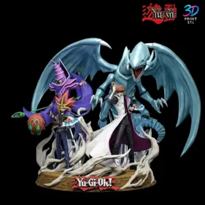 Yami Yugi and Seto Kaiba Yu-Gi-Oh | 3D Print File | STL