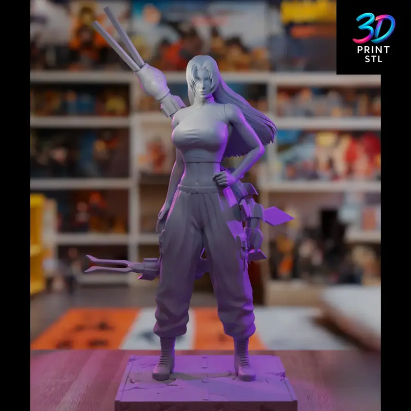 Yuki Tsukumo Jujutsu Kaisen | 3D Print Model | STL - Image 5