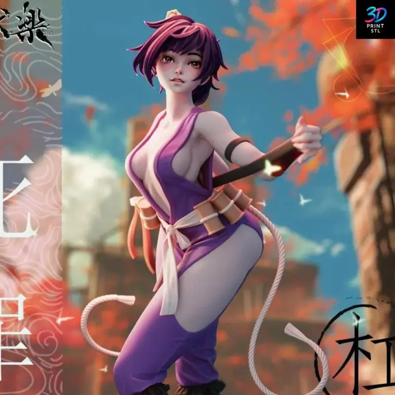 Yuzuriha Hell's Paradise | 3D Print File | STL - Image 5