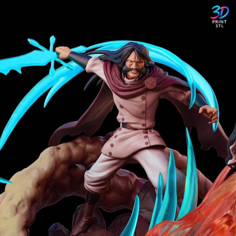 Yhwach vs Yamamoto Bleach | 3D Print Model | STL - Image 5