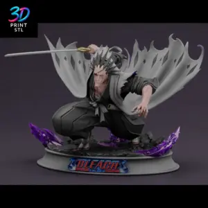 Zaraki Kenpachi Bleach | STL File for 3D Printing