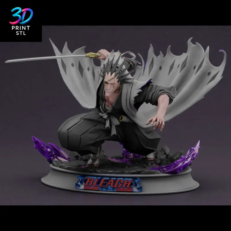 Zaraki Kenpachi Bleach | STL File for 3D Printing