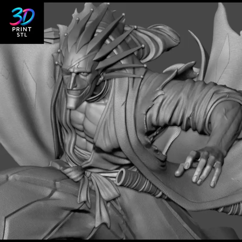 Zaraki Kenpachi Bleach | STL File for 3D Printing - Image 4