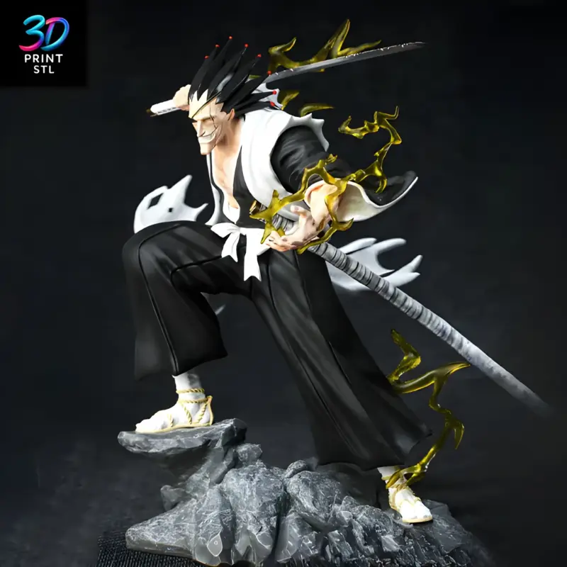 Zaraki Kenpachi | STL for 3D Printers - Image 2