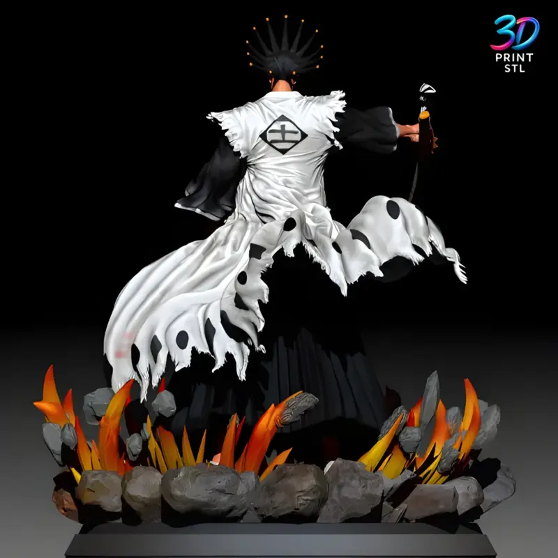 Zaraki Kenpachi | STL for 3D Printers - Image 5