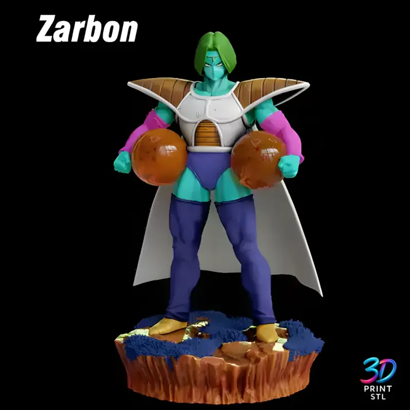 Zarbon Dragon Ball Z | STL for 3D Printers