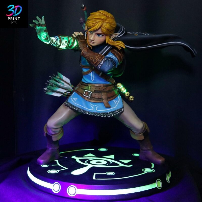 Zelda TotK Battle Pose | STL File for 3D Printers - Image 2