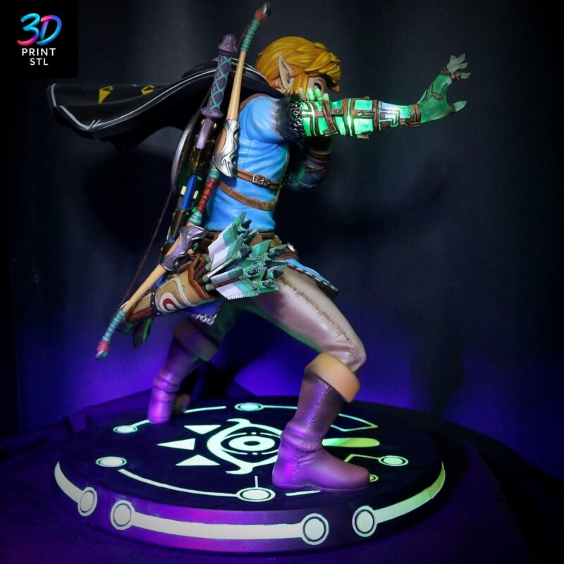Zelda TotK Battle Pose | STL File for 3D Printers - Image 3