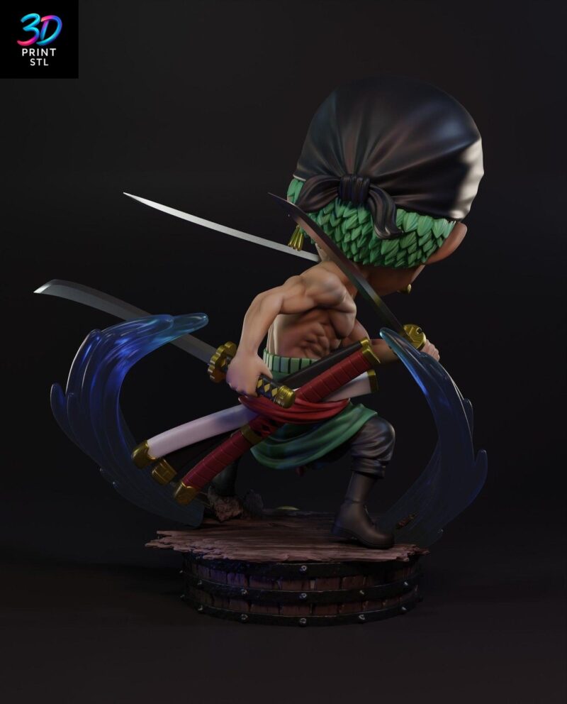 Zoro Figure One Piece | STL for 3D Printers - Image 2
