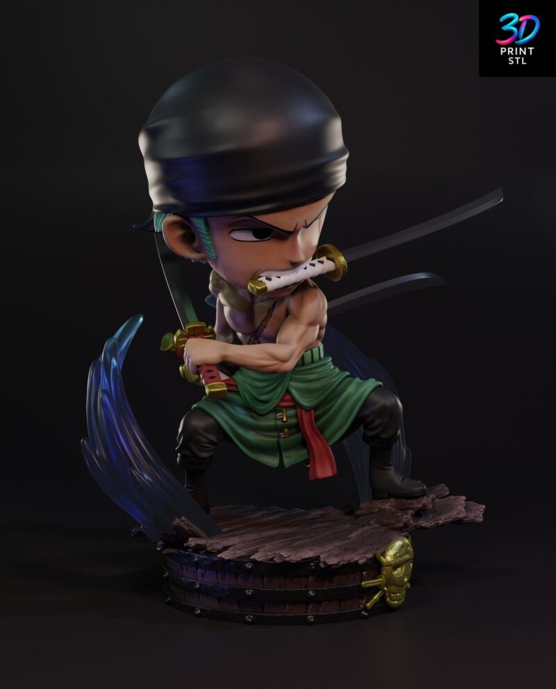 Zoro Figure One Piece | STL for 3D Printers