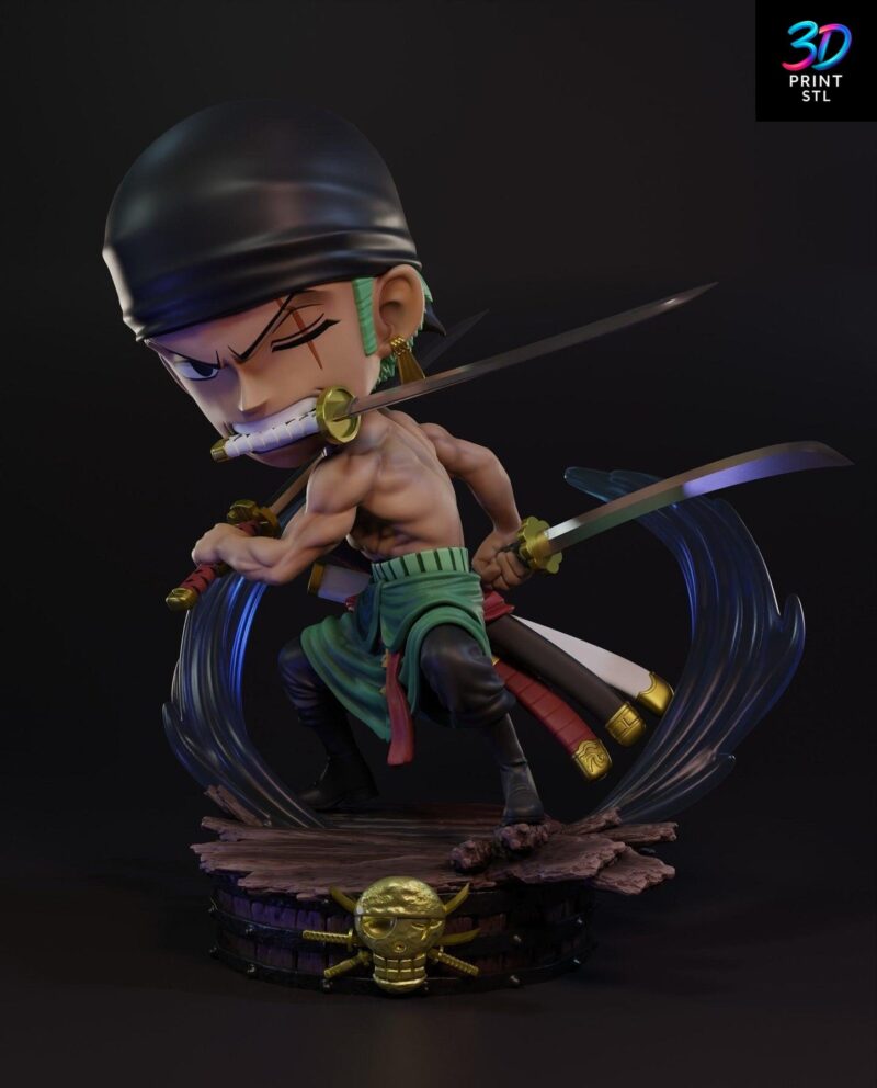 Zoro Figure One Piece | STL for 3D Printers - Image 4